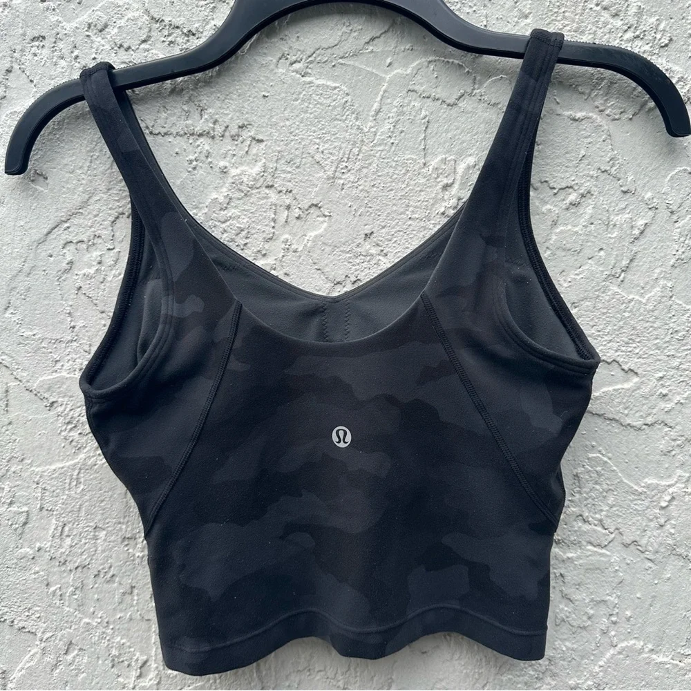 LULULEMON Camo Align Tank Women Size 4 Yoga Gym Athletic - Picture 1 of 4